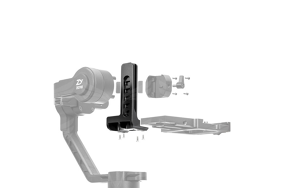 ZHIYUN Crane 2 traukos plokštė / Gravity Plate for EOS 1DX