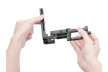 ZHIYUN Crane 2 traukos plokštė / Gravity Plate for EOS 1DX