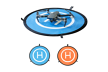 PGYTECH nusileidimo padas dronui (55 cm) / Landing Pad