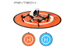 PGYTECH nusileidimo padas dronui (75 cm) / Landing Pad