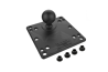 RAM 100x100mm VESA Plate with Ball / E Size / RAM-246U