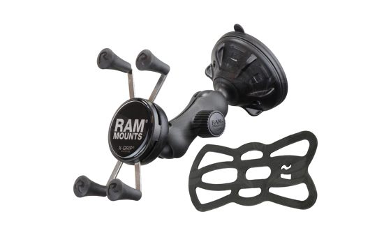 RAM X-GRIP laikilis su siurbtuku / Mount With Suction Cup