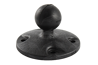 RAM Composite Round Plate with Ball / B Size / RAP-B-202U