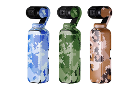 PGYTECH Lipdukai / Skins for DJI Osmo Pocket stabilizer (Camouflage Set, 3pcs)