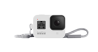 GoPro HERO8 silikoninis įdėklas su virvele (baltas) / Sleeve + Lanyard (White Hot)