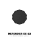 PolarPro apsauginiai lęšių dangteliai / Defender 55mm-62mm