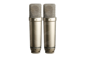 Rode NT1-A kondensatorinių mikrofonų pora / Matched Pair 1" Cardioid Condenser Microphones