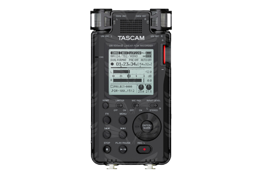 Tascam DR-100MKIII rankinis rekorderis / Linear PCM Recorder