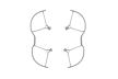 DJI Mavic Air 2 drono propelerių apsaugos / Propeller Guard