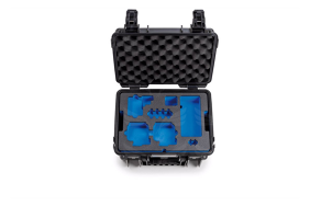 B&W Type 3000 kietas lagaminas GoPro HERO8 veiksmo kamerai / Waterproof Outdoor Case (black)