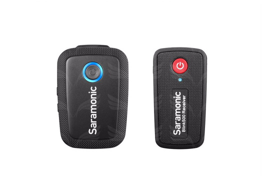 Saramonic Blink 500 B1 (TX+RX) 1 TO 1 - 2,4 GHz bevielė garso įrašymo sistema su 3.5mm jungtimi