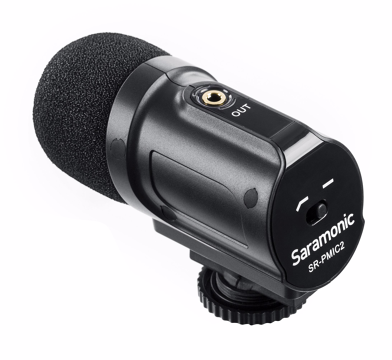 Saramonic SR-PMIC2 stereo kondensatorinis mikrofonas / Stereo Condenser Microphone