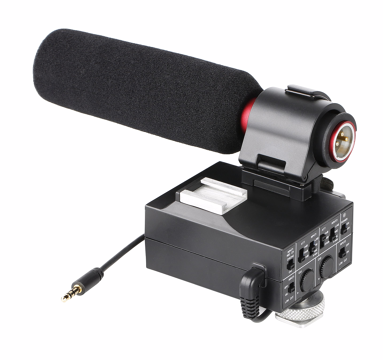 Saramonic MixMic audio mikseris 2-CH su XLR mikrofonu / Audio Mixer & XLR Mic