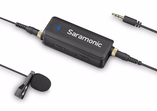 Saramonic LavMic Audio adapteris ir Lavalier mikrofonas