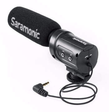 Saramonic SR-M3 lengvas mikrofonas video kamerai