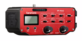 Saramonic SR-PAX2 audio mikseris 3.5mm ir XLR 2-CH / 2-CH Audio Mixer 3.5mm & XLR