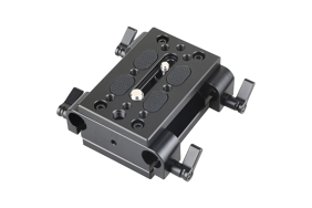 SmallRig 1798 Baseplate with Dual 15mm Rod Clamp