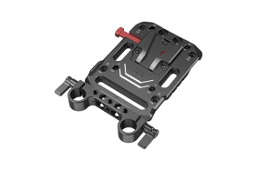 SmallRig 3016 Battery Plate V-Mount W Rod Clamp
