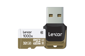 Lexar Pro 1000x microSDHC/SDXC (v60) R150/W90 32Gb