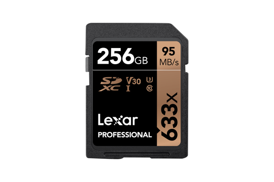 Lexar Pro 633x SDHC/SDXC UHS-I U1/U3 (v30) R95/W45 256Gb