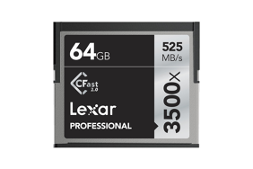 Lexar Pro 3500x CFast (VPG-130) R525/W445 64Gb