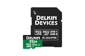 Delkin microSD Power 2000x UHS-II (v90) R300/W250 32Gb