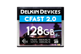 Delkin CFast Cinema 2.0 R560/W495 128Gb (VPG-130)
