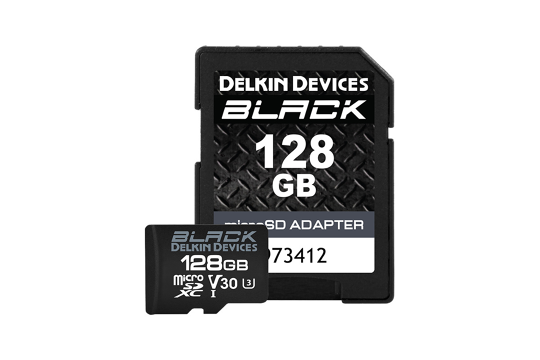 Delkin microSD Black Rugged (v30) R90/W90 128Gb