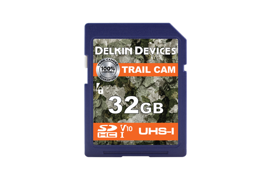 Delkin Trail Cam SDHC (v10) R100/W30 32Gb