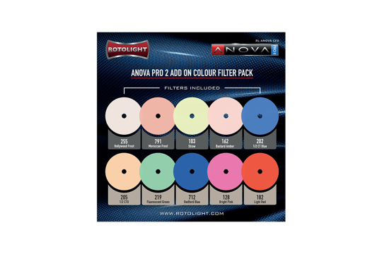 Rotolight 10 piece Colour FX Pack for Anova Pro