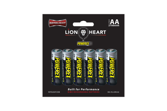 Rotolight Lionheart 6pk AA Recharg Battery