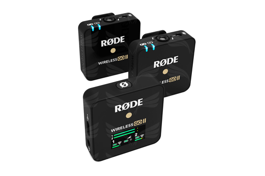 Rode Wireless Go II bevielė garso įrašymo sistema / Dual channel wireless microphone system