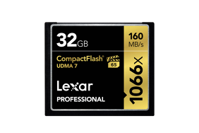 Lexar Pro CF 1066x UDMA 7 (VPG-65) R160 32Gb