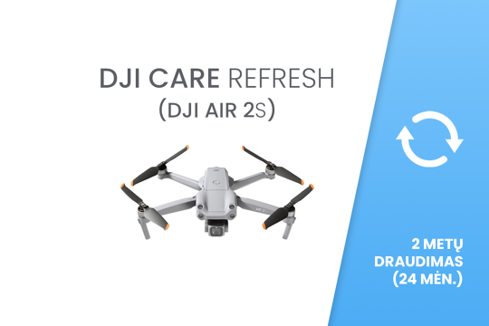 DJI Care Refresh (Air 2S) EU 24 mėn. draudimas