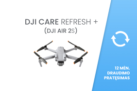 DJI Care Refresh+ (Air 2S) EU 12 mėn. draudimo pratęsimas