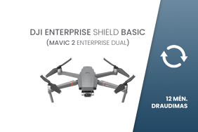 DJI Enterprise Shield Basic draudimas Mavic 2 DUAL dronui