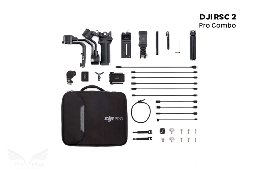 DJI RSC 2 Pro Combo stabilizatorius su papildomais priedais / Gimbal