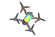 SmallRig 3281 aksesuarų komplektas DJI FPV dronui / Accessory Kit Aero