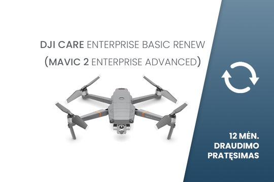 DJI Care Refresh Renew (Mavic 2 Enterprise Advanced) EU 12 mėn. draudimo pratęsimas