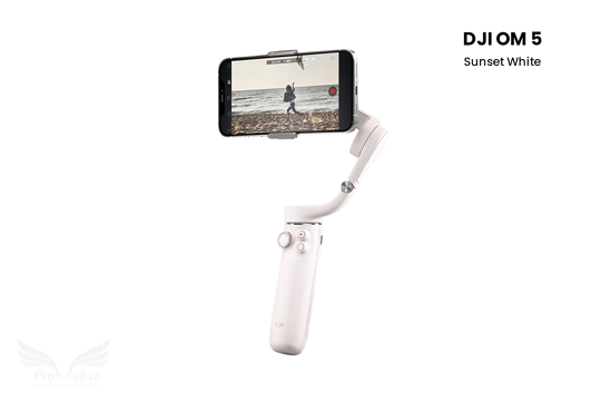 DJI Osmo Mobile 5 stabilizatorius / OM 5 (Sunset White)