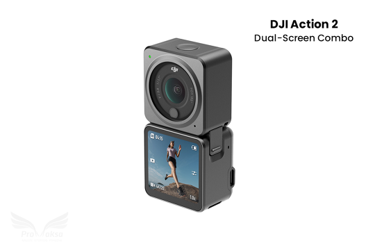 DJI Action 2 Dual-Screen Combo veiksmo kamera