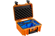 BW Type 3000 lagaminas DJI Mavic 3/DJI Mavic 3 Fly More Combo dronui / Outdoor Case Yellow