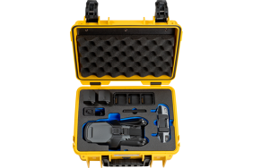 BW Type 3000 lagaminas DJI Mavic 3/DJI Mavic 3 Fly More Combo dronui / Outdoor Case Yellow