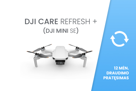 DJI Care Refresh+ DJI Mini SE drono 12 mėn. draudimo pratęsimas