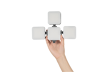 SmallRig 3286 Simorr LED šviestuvas / Video Led Light P96 Grey