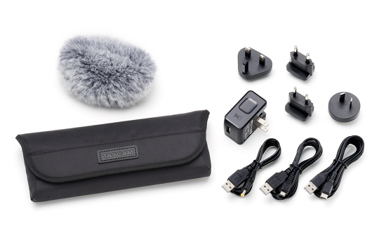 Tascam AK-DR11GMKII aksesuarų rinkinys / Accessories package suitable for use with the DR series