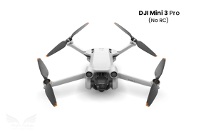 DJI Mini 3 Pro dronas (be pulto)