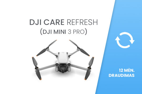 DJI Care Refresh (DJI Mini 2) 12 mėn. draudimas