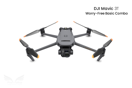 DJI Mavic 3T Worry-Free Basic Combo dronas su aukštos raiškos Termo kamera