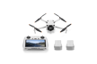 DJI Mini 3 Fly More Combo dronas su DJI RC valdymo pultu ir papildomais aksesuarais